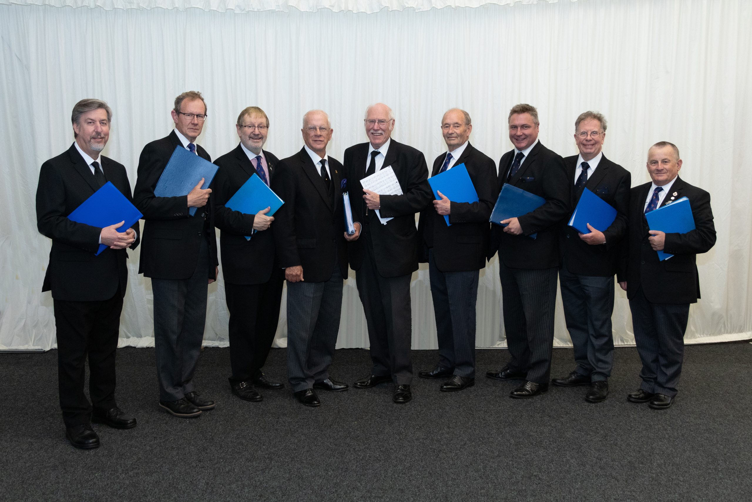 Provincila choir at rehearsals