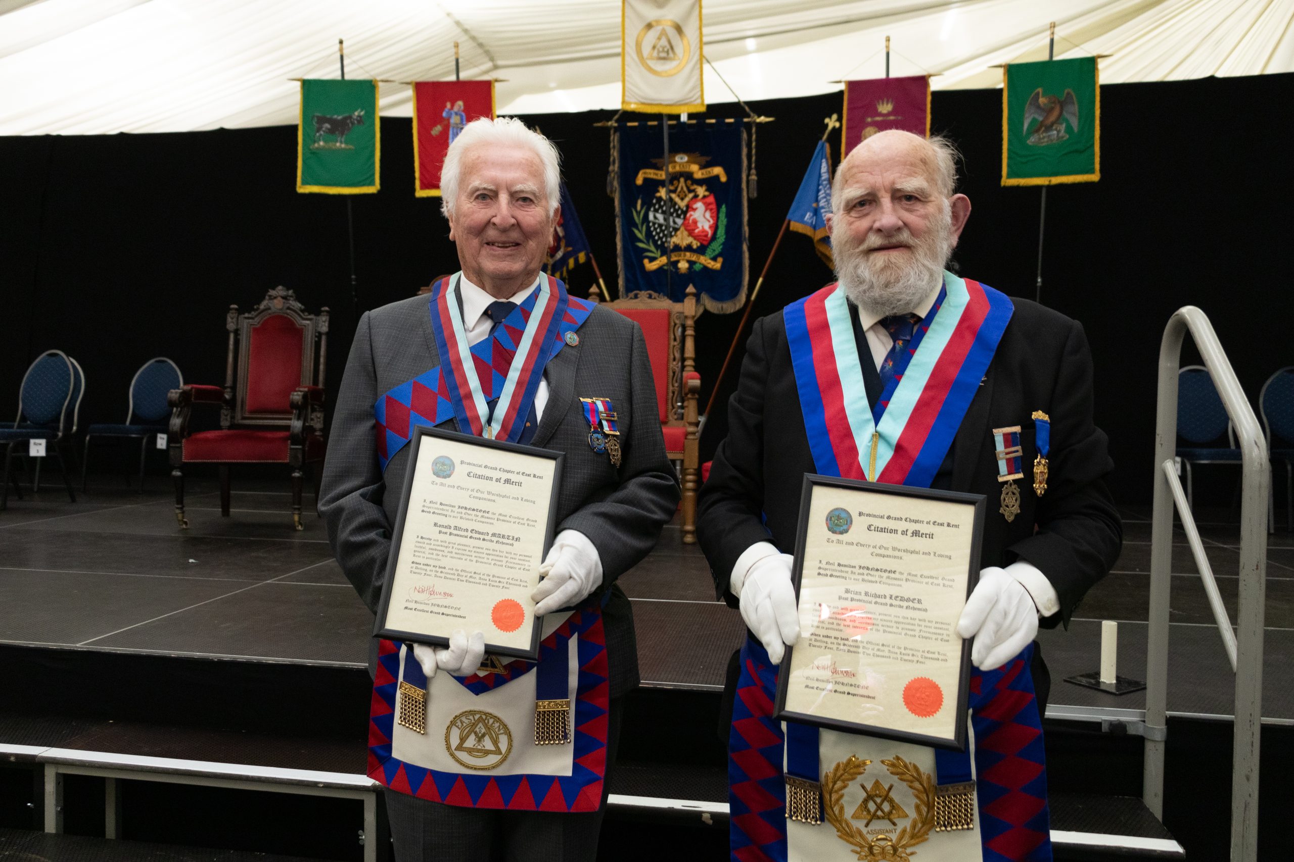 Recipients of the MEGS award